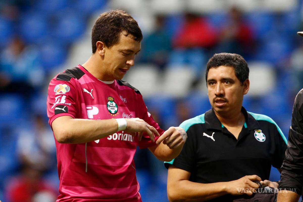 Marchesín se fracturó el dedo; su esposa lo confirma