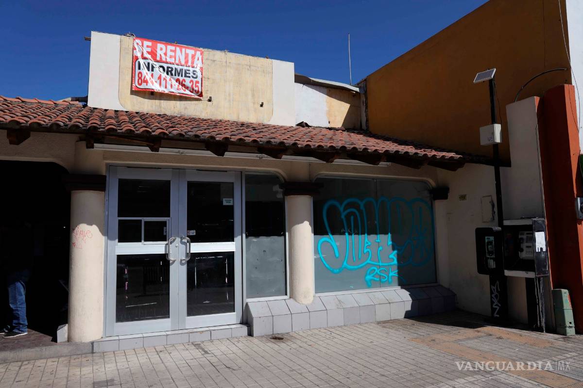 $!Quiebran 60 comercios del Centro Histórico de Saltillo