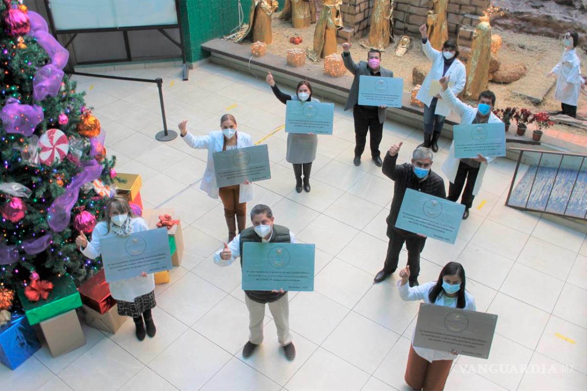 Honran a personal del IMSS por enfrentar al coronavirus