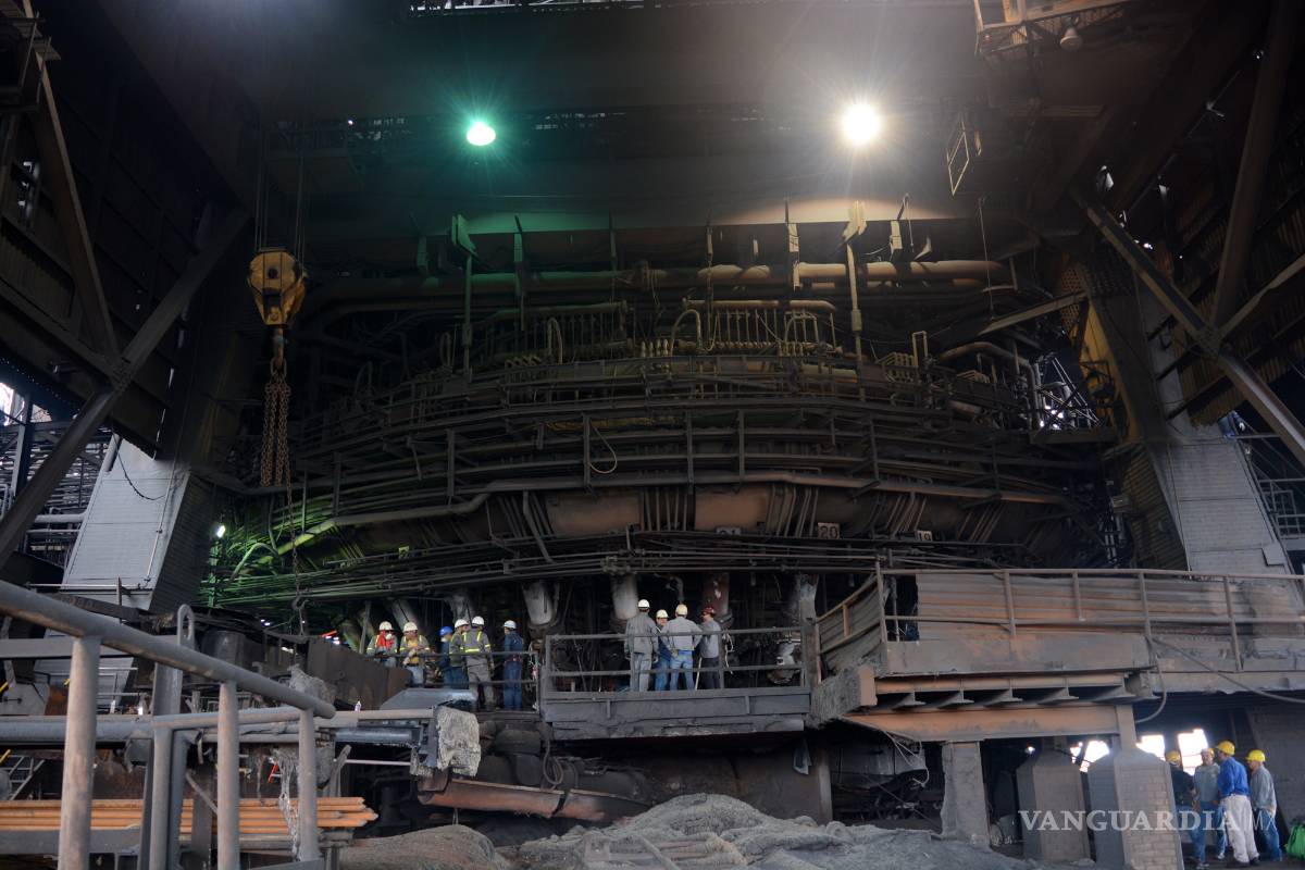 Inicia AHMSA mantenimiento en acerías y altos hornos 5 y 6