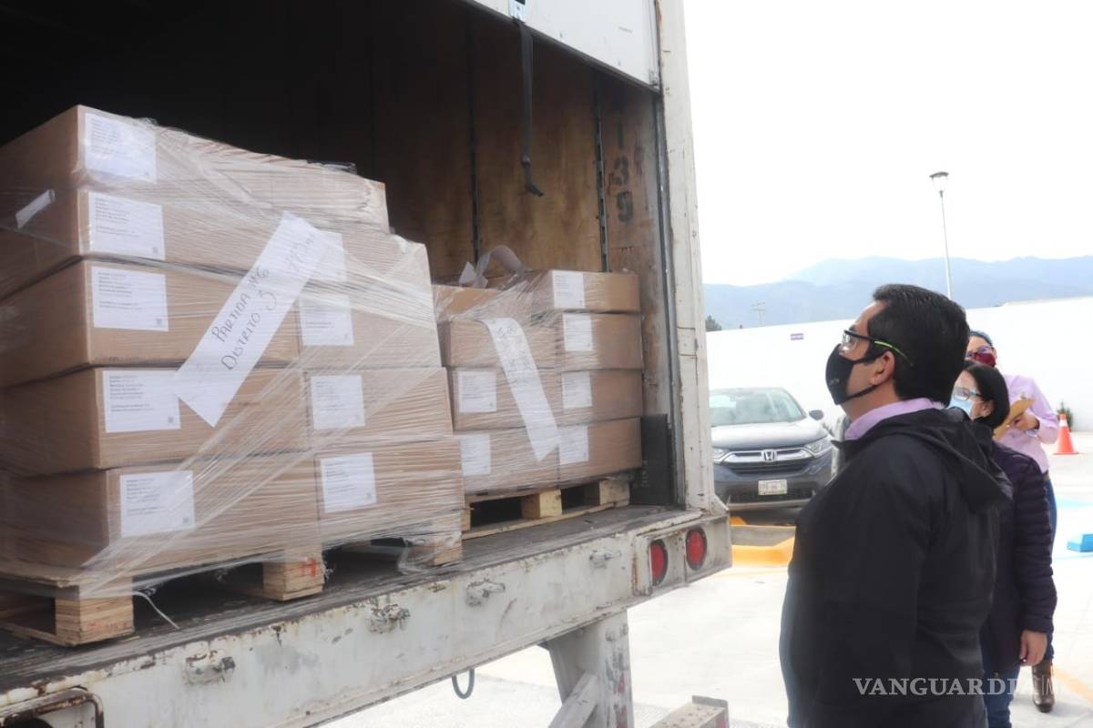 $!Llegan a Saltillo 2 millones 228 mil boletas electorales