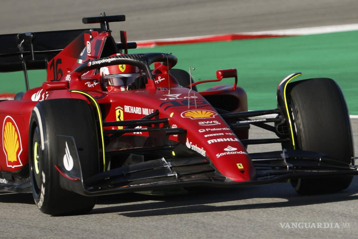 Ferrari y Leclerc dominan el primer test del año en F1