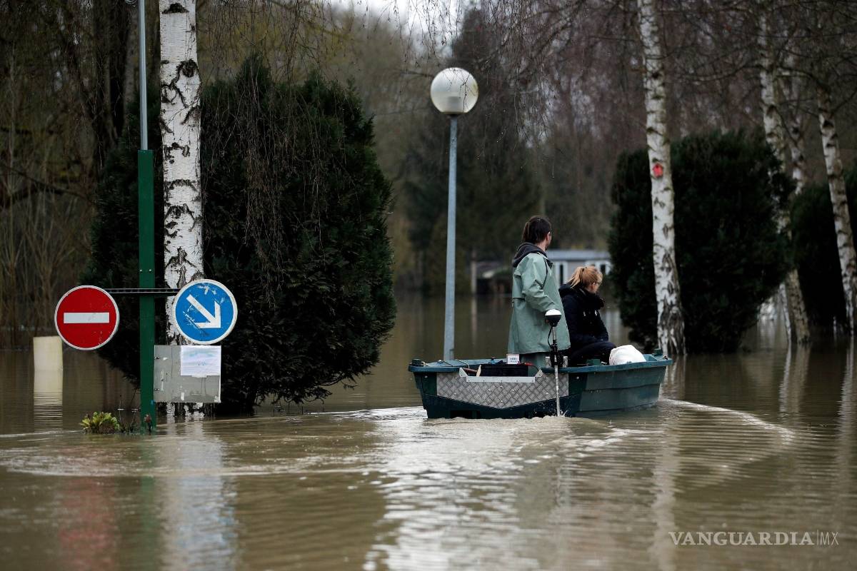 $!Río Sena se desborda inundando París (Fotos)