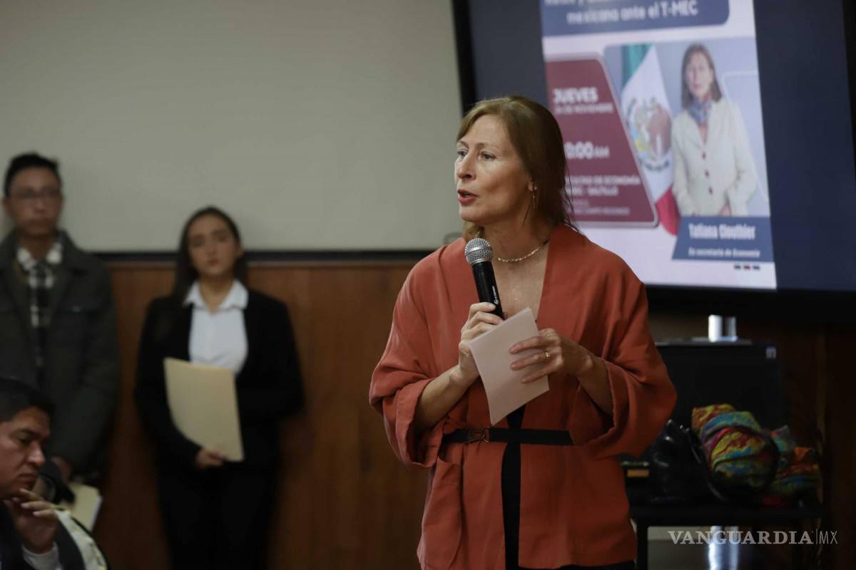 Coahuila fue relegado para fábrica de chips: Tatiana Clouthier