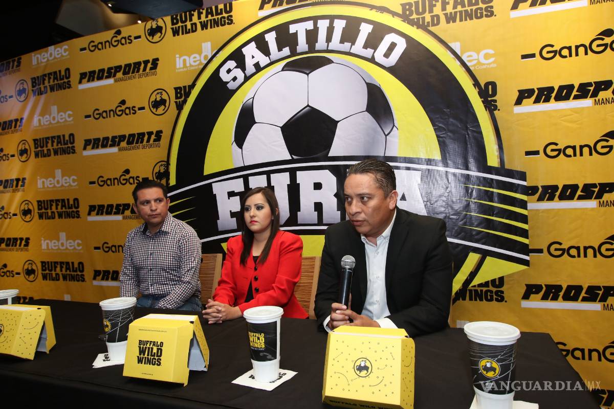 Presentan a Furia Saltillo, nuevo equipo de futbol