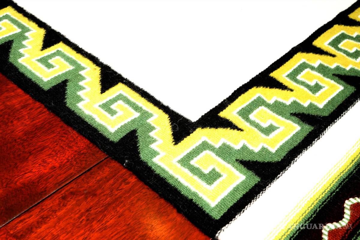 $!El maestro empezó su taller textil el año pasado en su natal Gualupita.