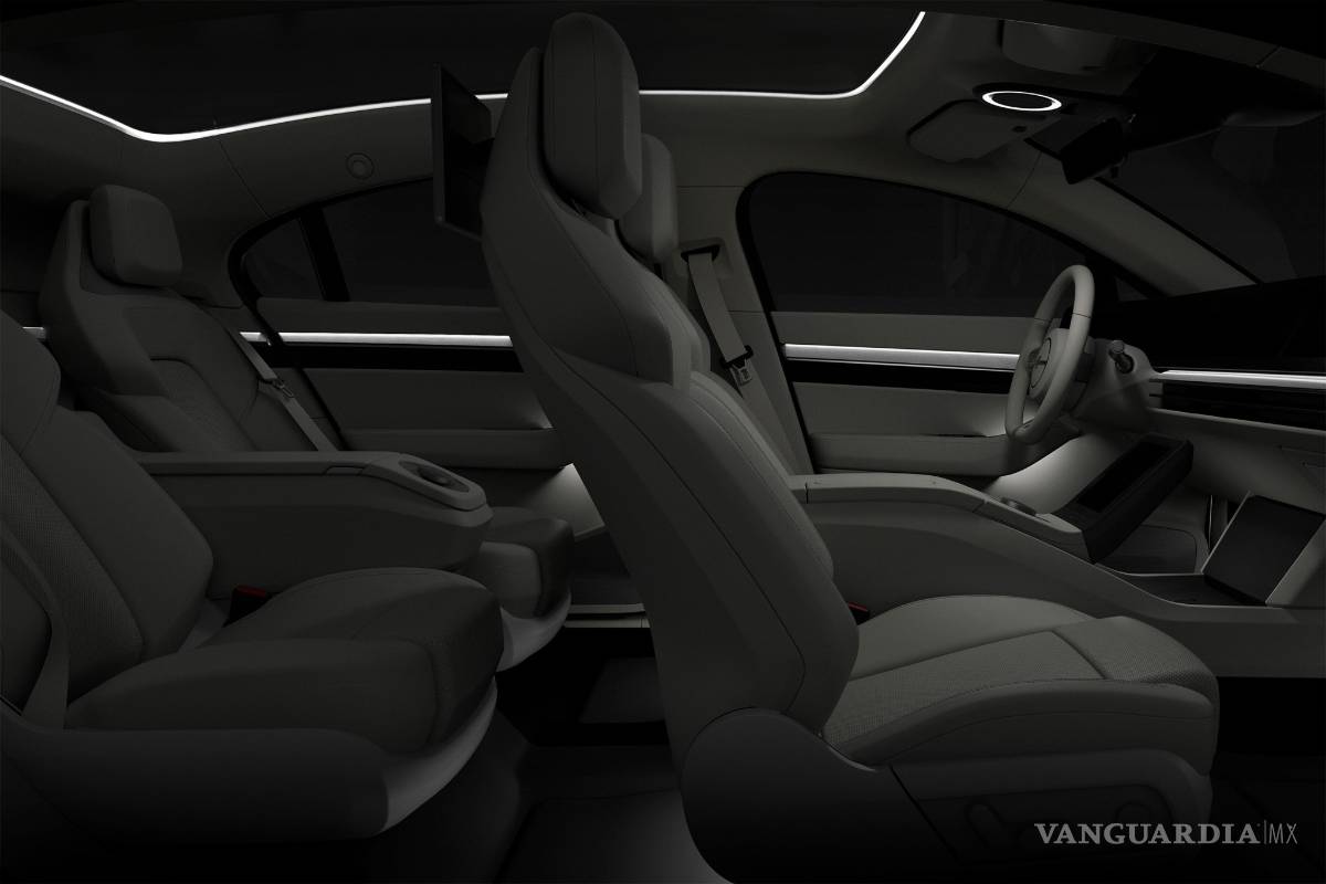 $!Presume Sony el Vision-S su vehículo eléctrico que no está a la venta