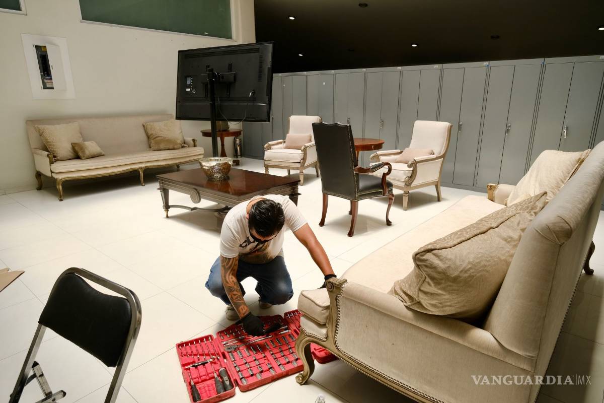 $!Los Pinos, antes residencia presidencial ahora hogar para personal de salud que atiende pacientes con COVID-19 (fotos)