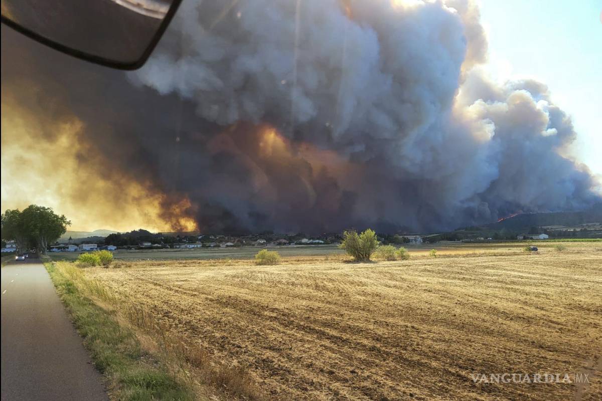 Incendio forestal en Francia, es uno de los mayores de su historia