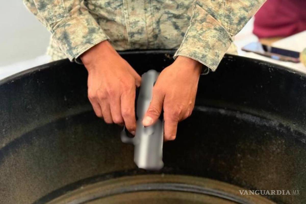 Participan en canje de armas con el programa ‘Sí al desarme, sí a la paz’, en Nuevo León