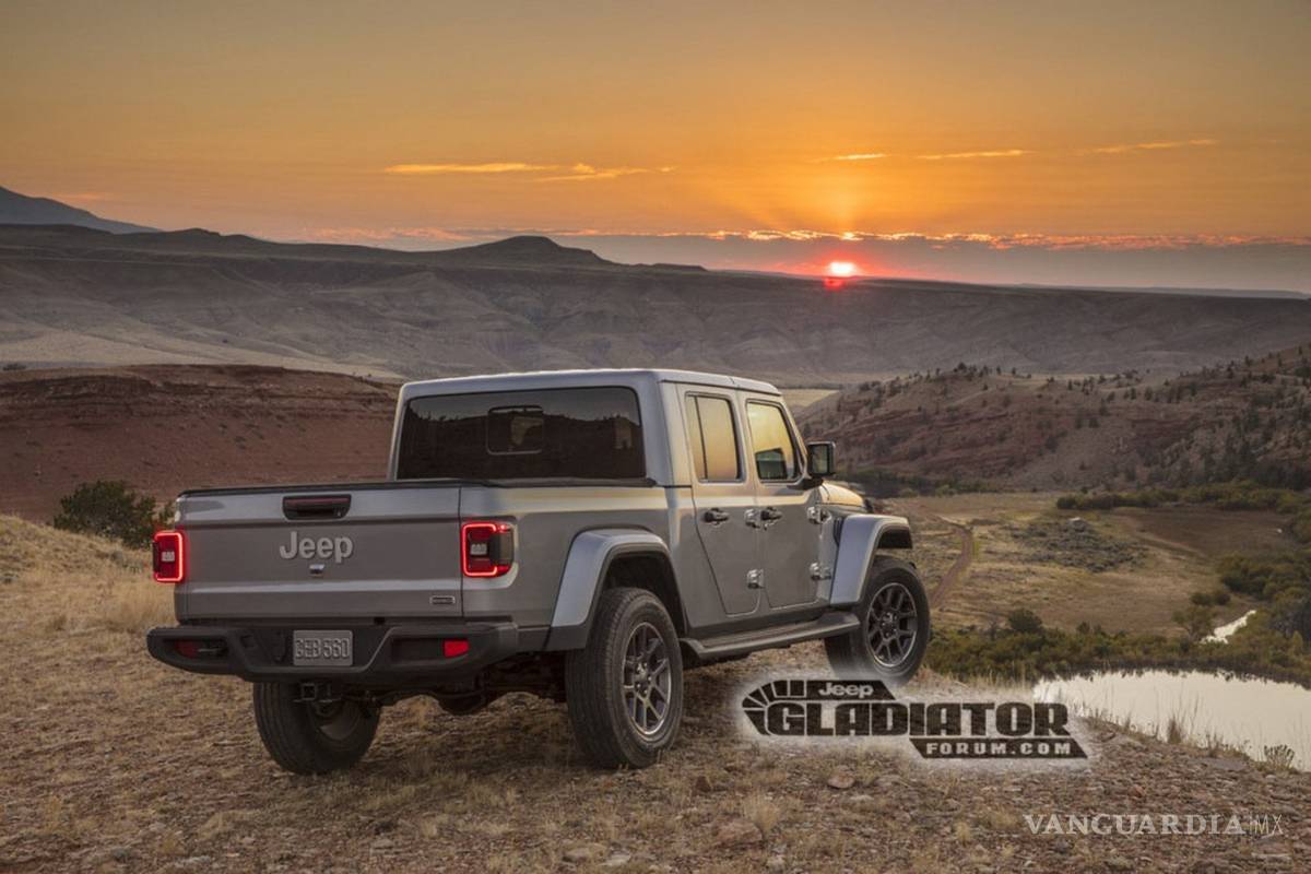 $!Jeep Gladiator, revelan la poderosa pick-up todoterreno... y descapotable