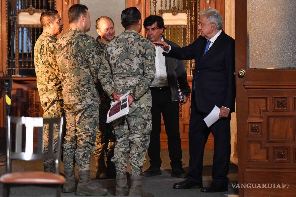 ‘No me corresponde’, afirma AMLO al descartar recomendar a Claudia a titulares para Sedena y Semar