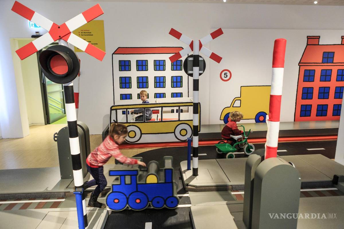$!Niños jugando en el Nijntje Museum, en Utrecht.