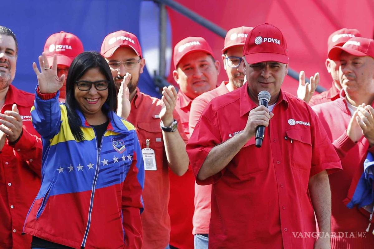 Vicepresidenta de Venezuela llama a Juan Guaidó a parar esta 'locura'