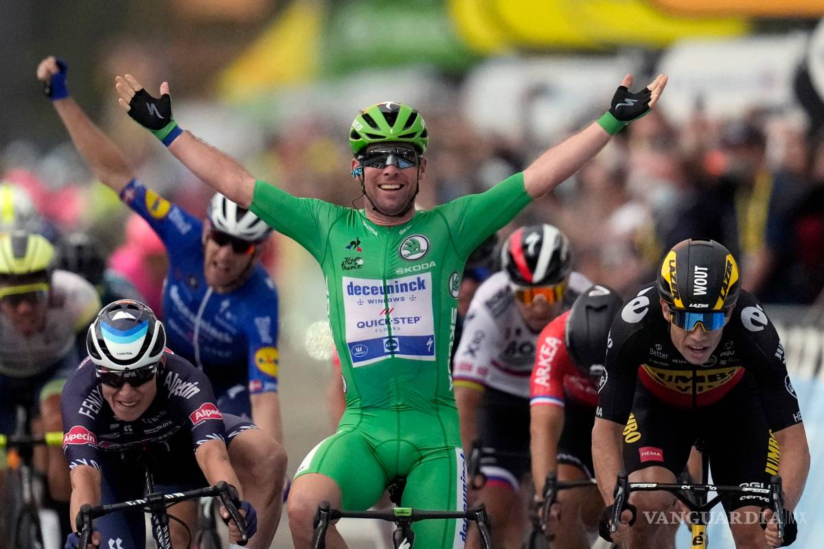 Cavendish acaricia récord histórico en el Tour de Francia