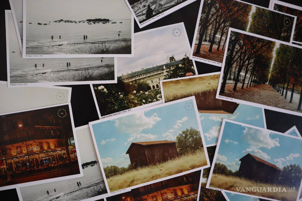 $!Saltillo, Coah. Mex. 22 Marzo 2023 Entrevista a Romina Estrada, artista que expone en La Alianza Francesa