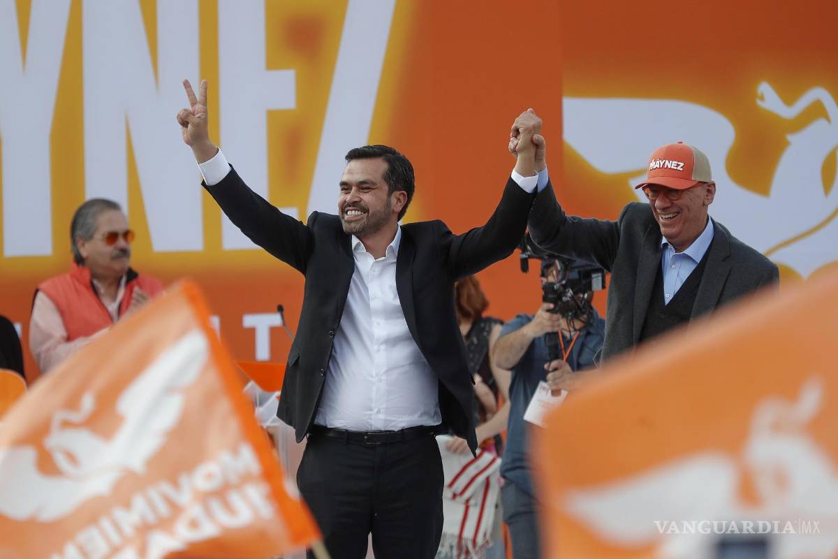 $!Jorge Álvarez Máynez, acusó sus contrincantes a la presidencia de México, Claudia Sheinbaum y Xóchitl Gálvez de violar la Constitución.