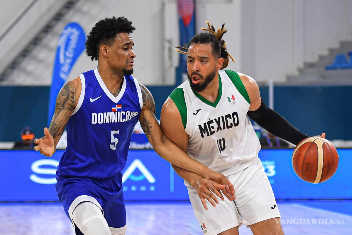 $!Pese a los 13 puntos que sumó durante el encuentro, Gabriel Girón poco pudo hacer para llevar a México a ganar el oro.