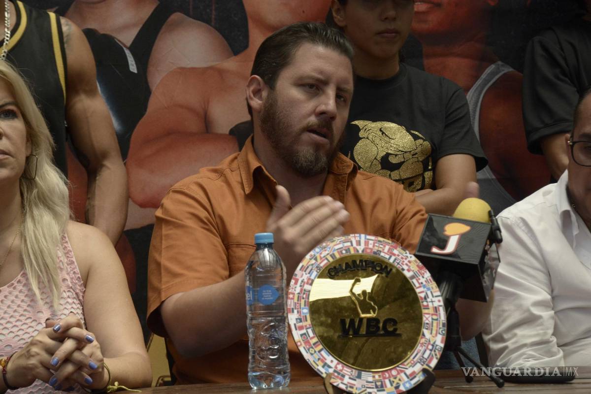 $!Rodrigo Barba, de Barba Producciones, explicó algunas de las reglas que deben cumplir los peleadores para el evento.