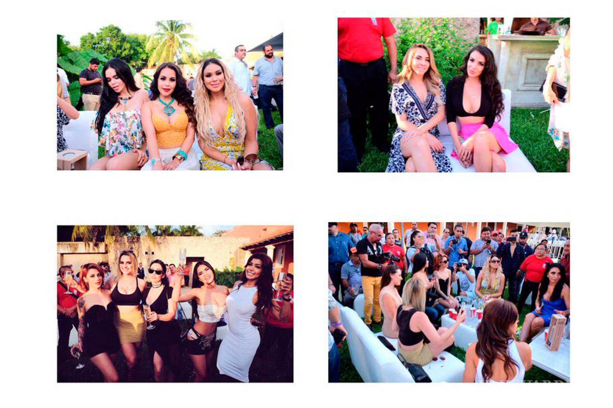 'Váyanse con narcos', modelos de Playboy increparon a agentes de migración