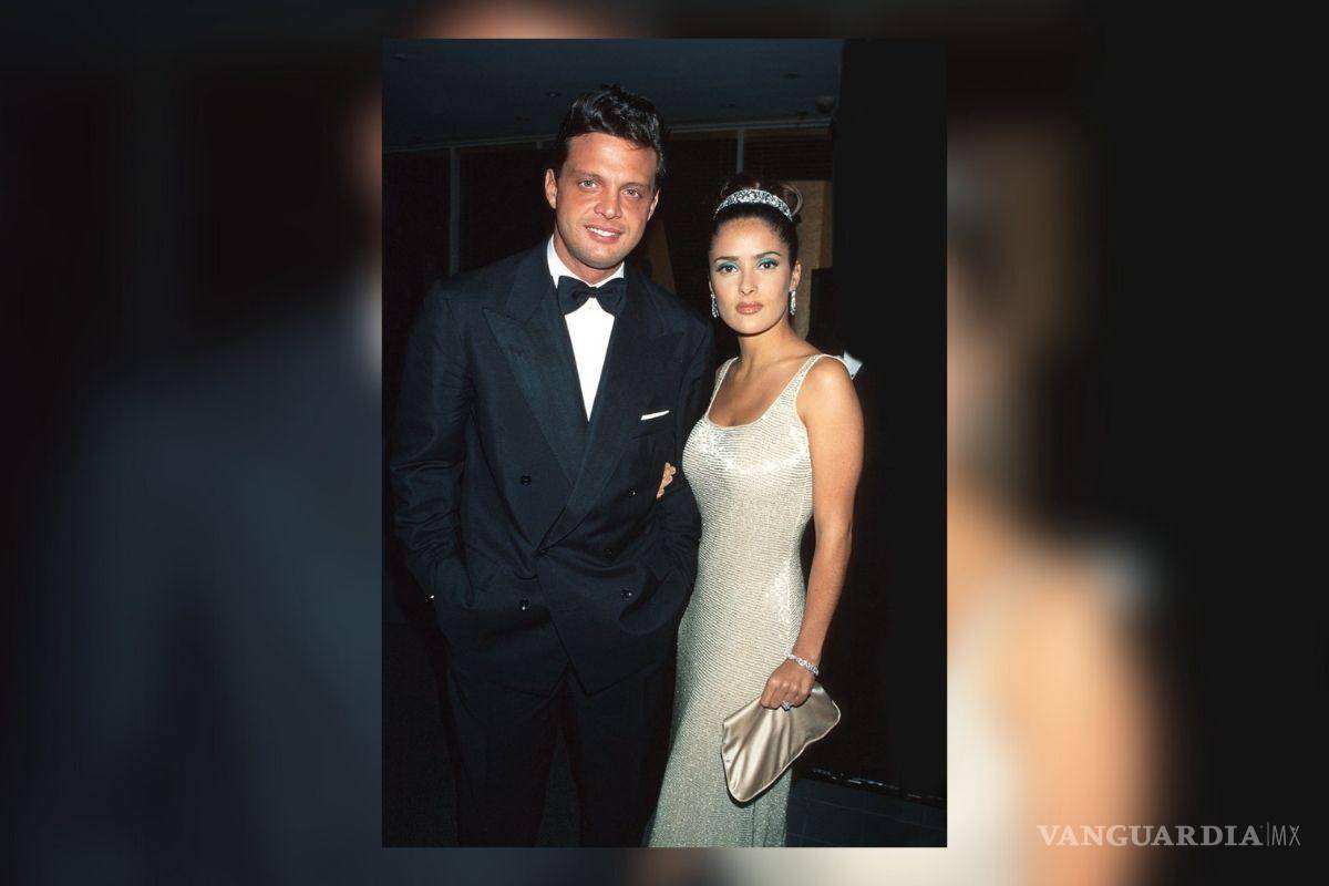 $!Luis Miguel y Salma Hayek brillaron en la alfombra roja de 1997.