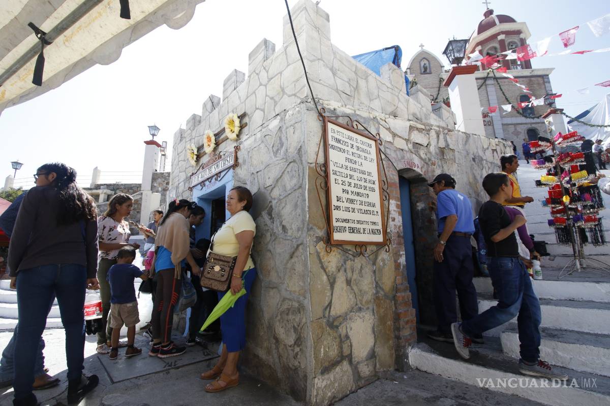 $!Suman 179 años de fe al Santísimo Cristo del Ojo de Agua en Saltillo