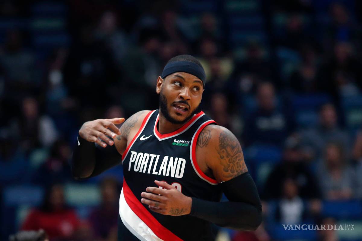 Carmelo Anthony vuelve por una nueva oportunidad, ahora con los Trail Blazers de Portland