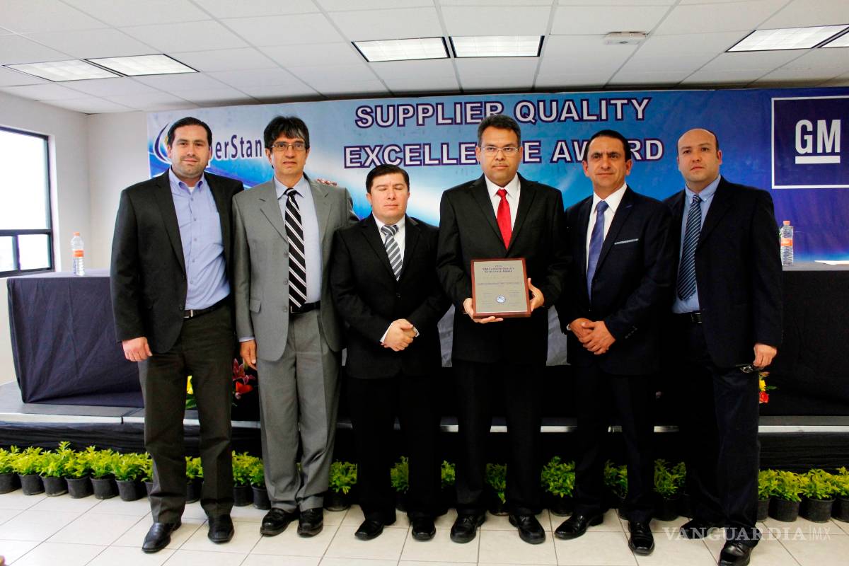 La excelencia se gana: General Motors reconoce a Cooper Standard Saltillo