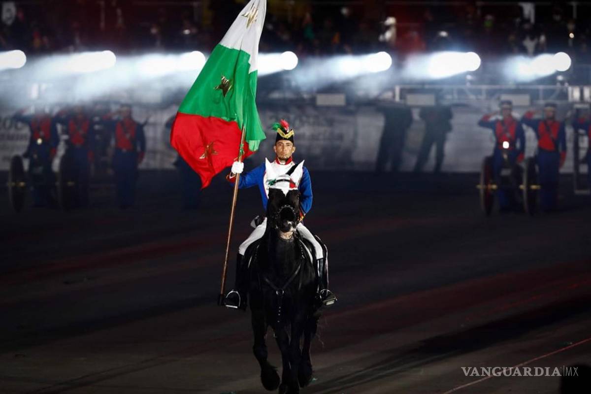 $!Aspectos de la conmemoración del Bicentenario de la consumación de la Independencia de México en el Zócalo de la Ciudad de México. Lunes 27 de septiembre de 2021. Agencia EL UNIVERSAL/Diego Simón Sánchez/RDB