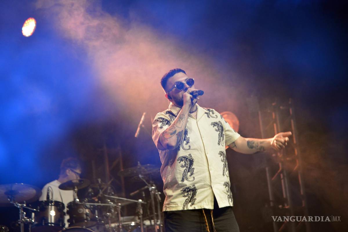 $!Saltillo, Coah. Mex. 30 de abril del 2022 Concierto de Sabino en el Teatro de la Ciudad