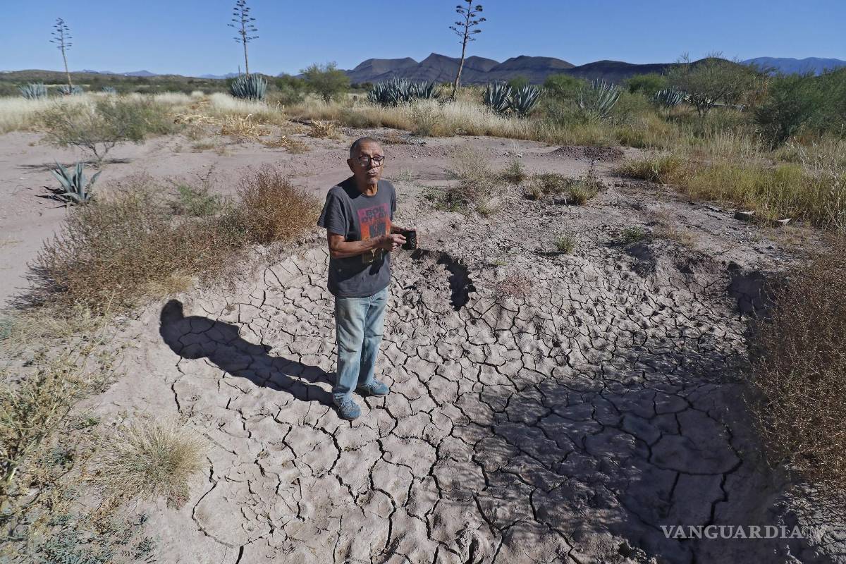 $!Campo, sequía y omisión, secan acuífero de Coahuila