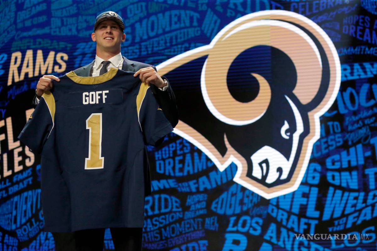 Jared Goff es la primer selección global del Draft de la NFL 2016