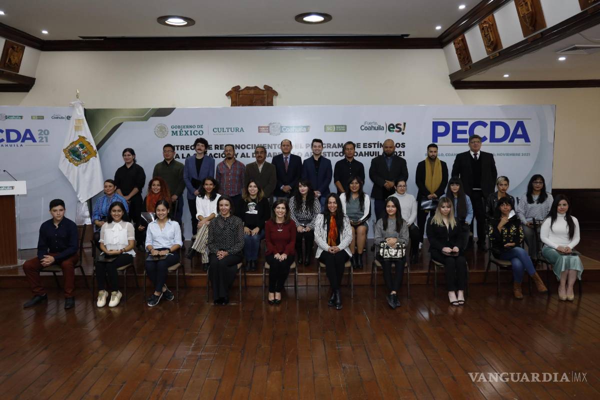 Entrega Secretaría de Cultura reconocimientos a ganadores del PECDA 2021