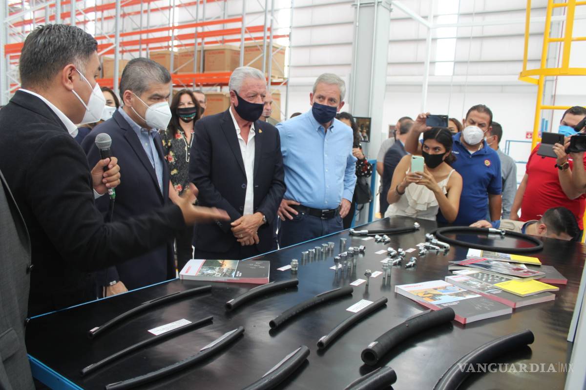 Inauguran empresa Alfagomma en Torreón