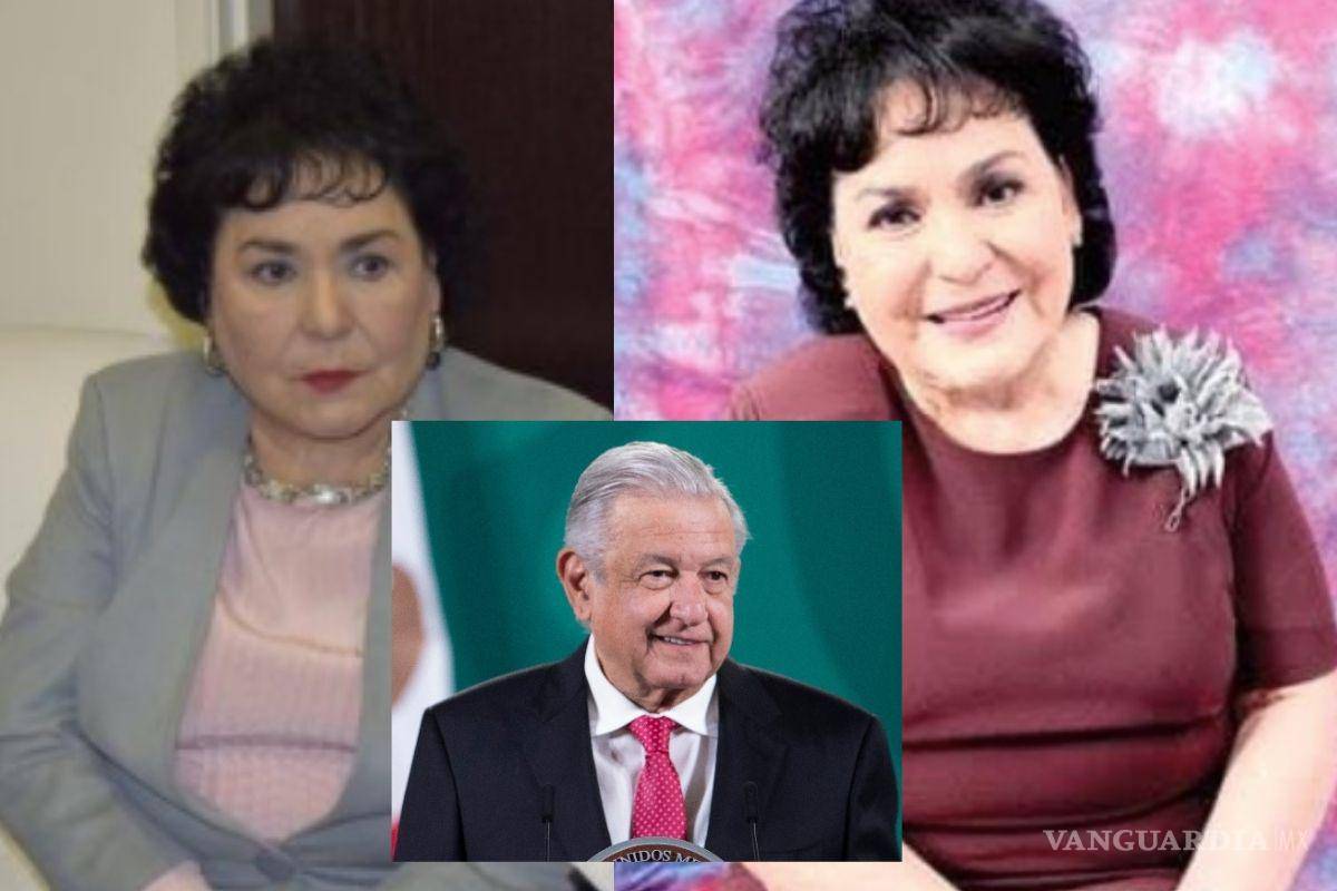 ‘Carmen Salinas me apoyó en el desfuero’: AMLO lamentó muerte de la actriz coahuilense