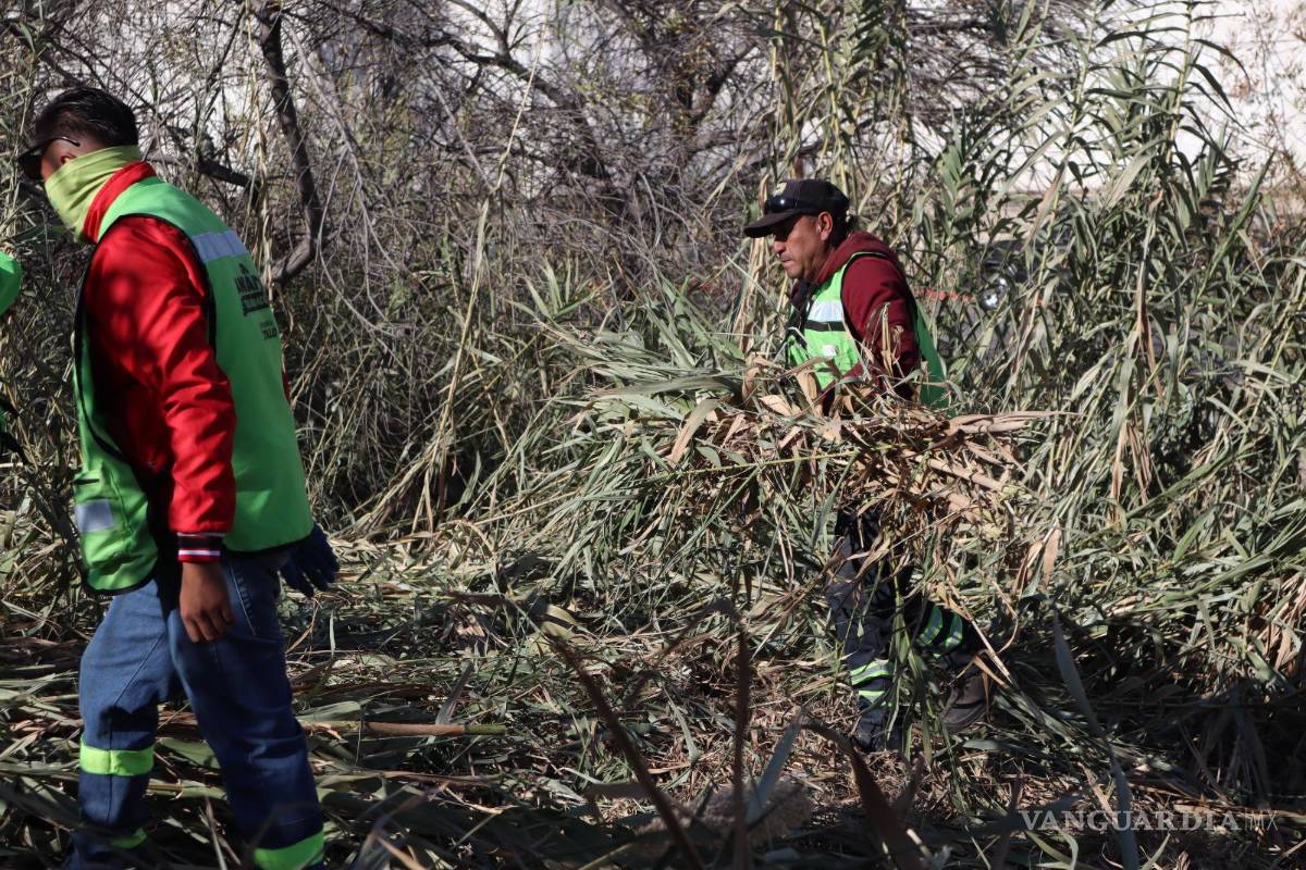 $!Brigadas municipales trabajan desde temprana hora en la mejora de espacios públicos.