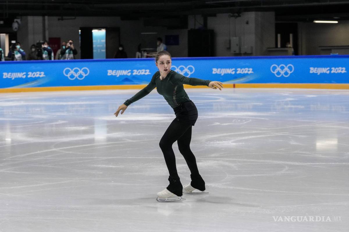 $!Kamila Valieva, por el Comité Olímpico de Rusia, en Beijing 2022.