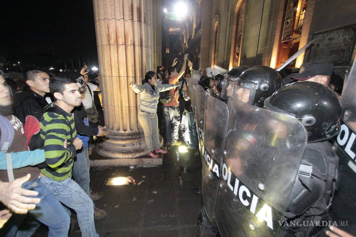 32 detenidos y 6 lesionados es el saldo final por protestas en Nuevo León