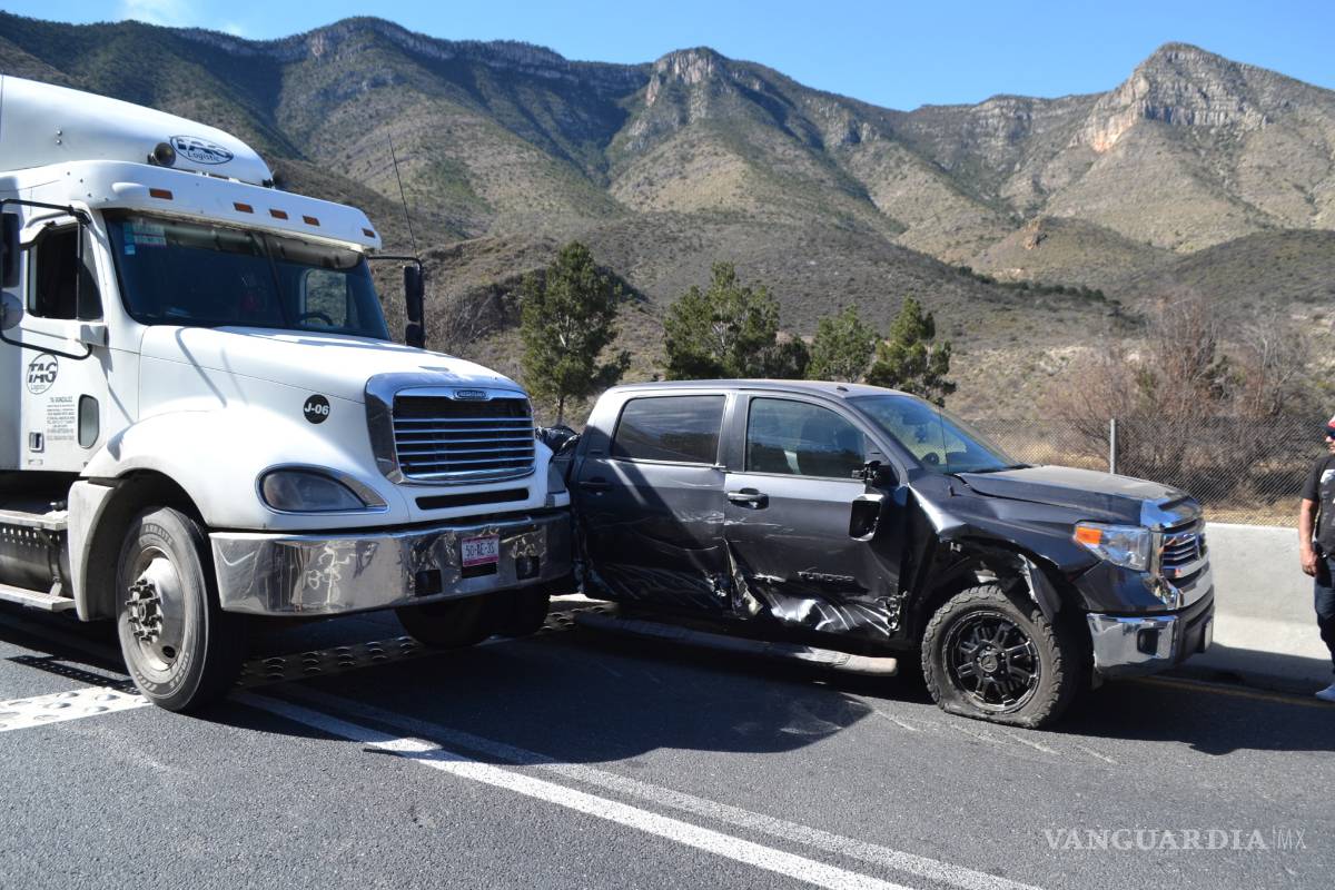 Accidentes en Los Chorros causan congestionamiento