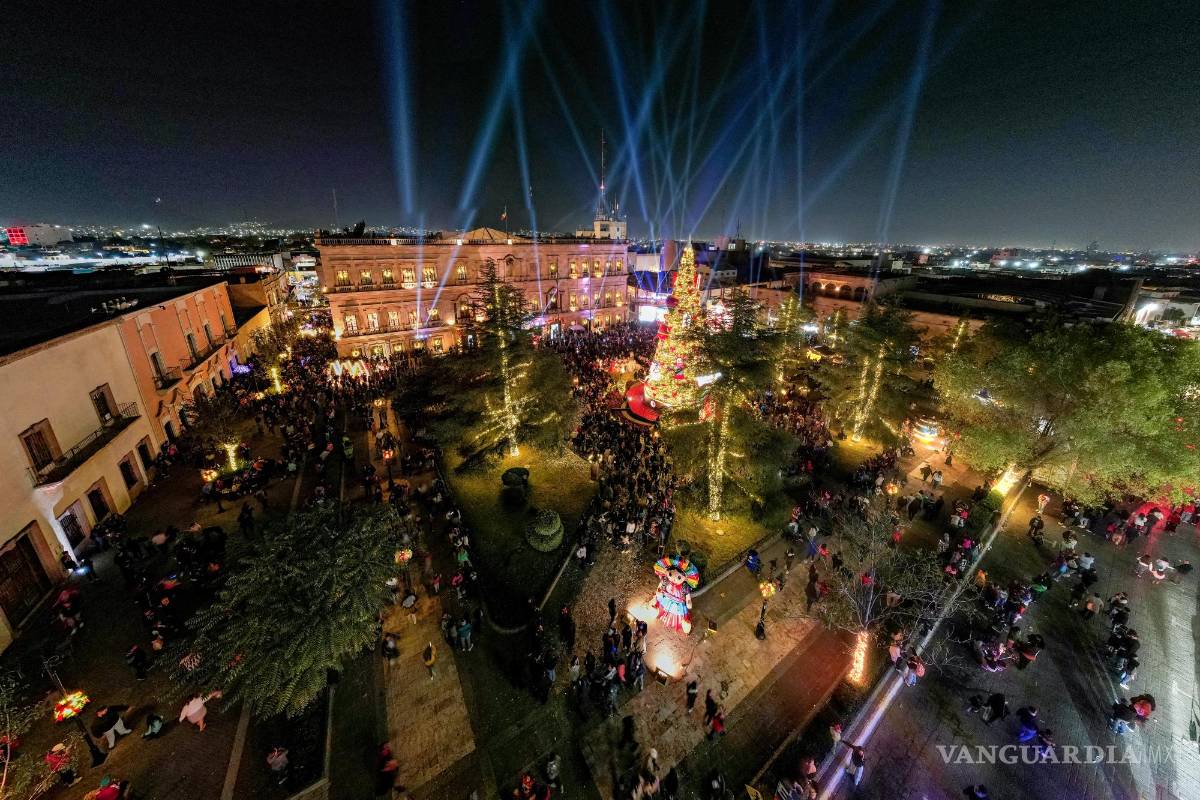 Adelanta VillaMagia la ‘Navidad’ a comerciantes del centro de Saltillo