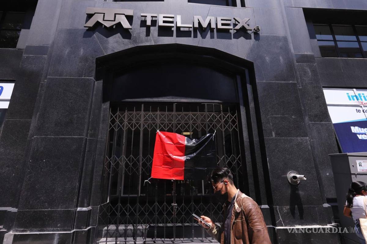 $!Trabajadores de Telmex inician huelga.