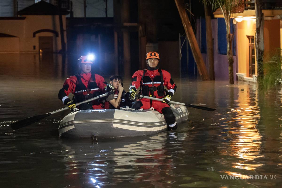 $!El frente frío número 2 provocó inundaciones y daños en localidades costeras de Tabasco.