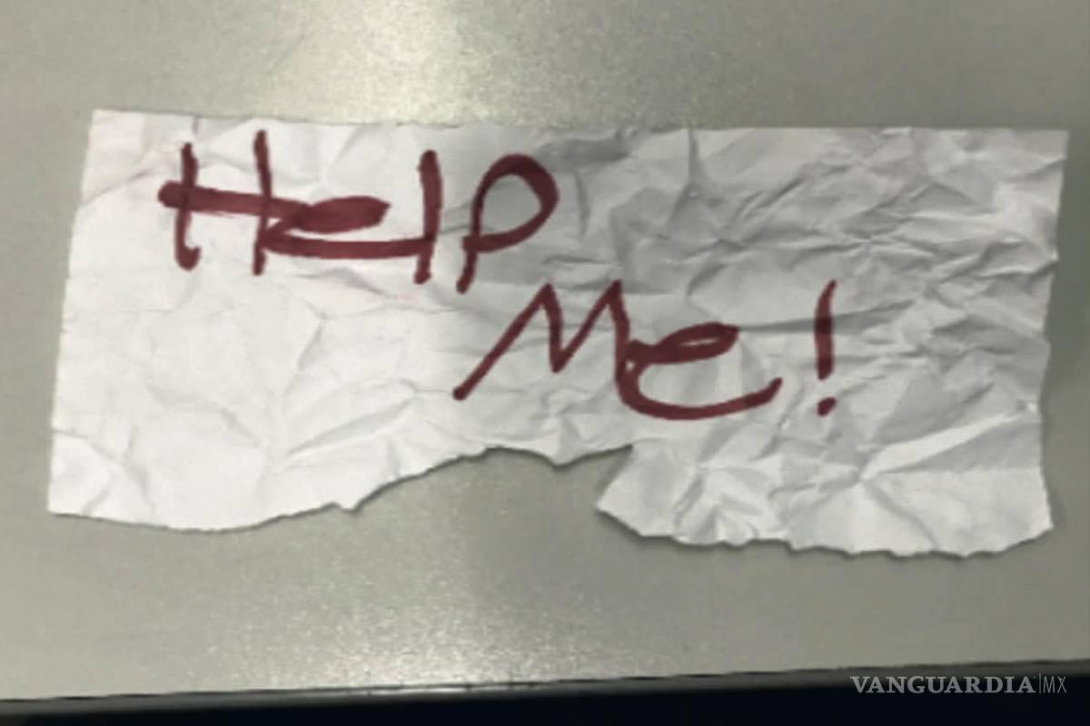 Gracias a una nota pidiendo ayuda, rescatan en California a una niña de 13 años secuestrada y abusada en Texas