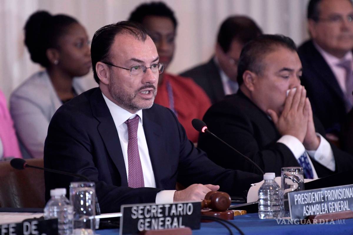 $!Canciller de Venezuela condena la violencia en México