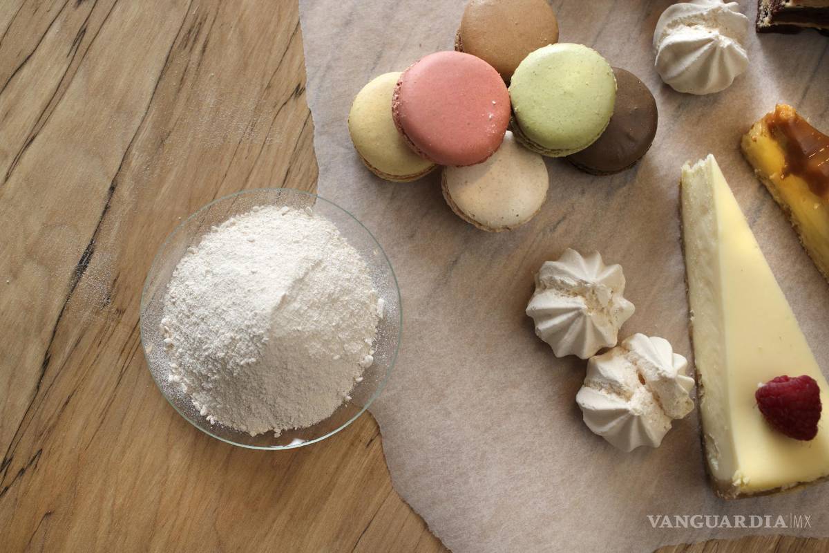 $!Polvo de ovoalbúmina y productos de pastelería. EFE/VTT