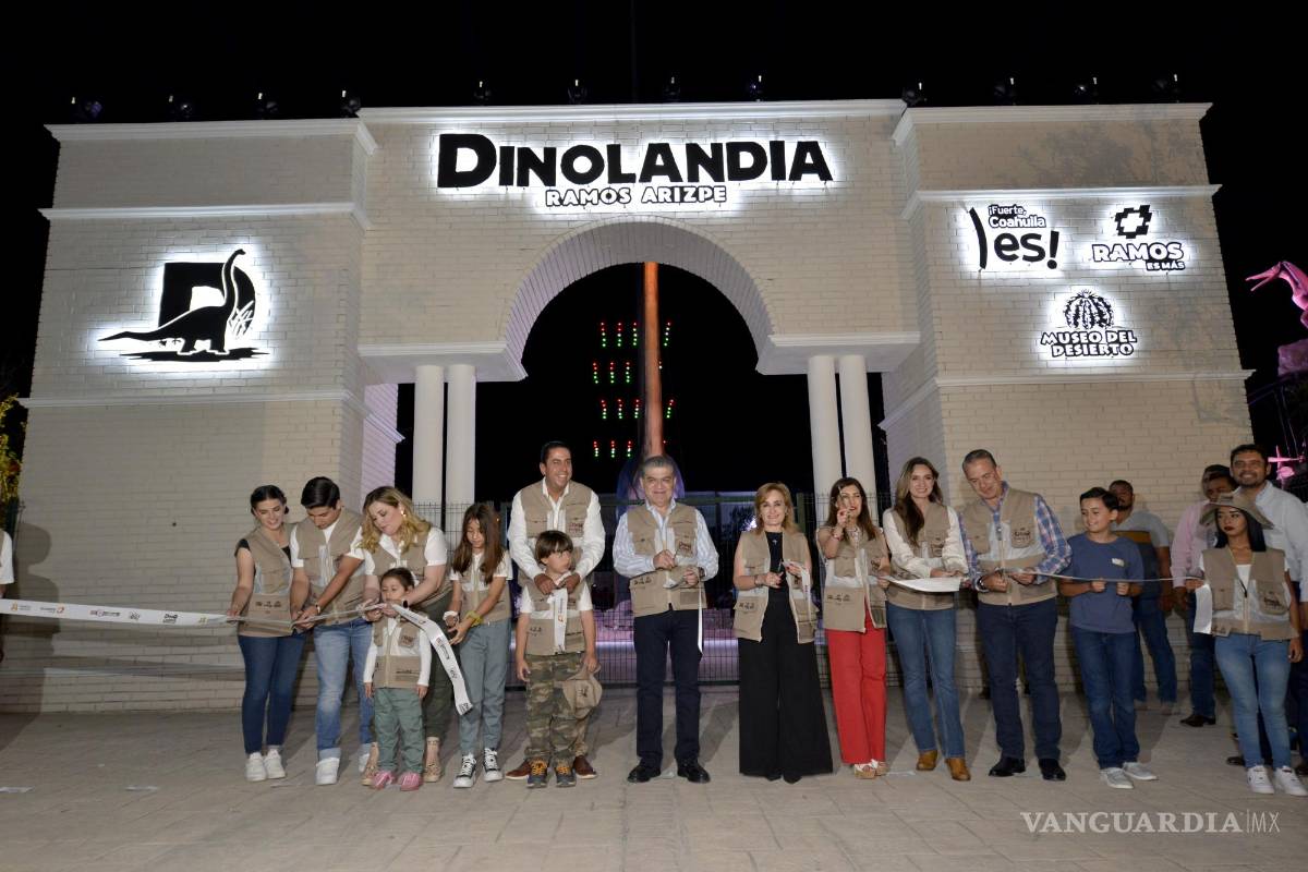 $!El Parque fue inaugurado por el gobernador Miguel Riquelme y el alcalde de Ramos Arizpe, José María Morales Padilla.