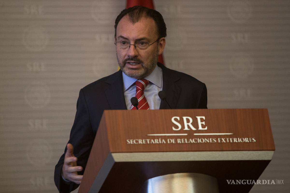 Por dignidad nacional México no pagará el muro: Videgaray