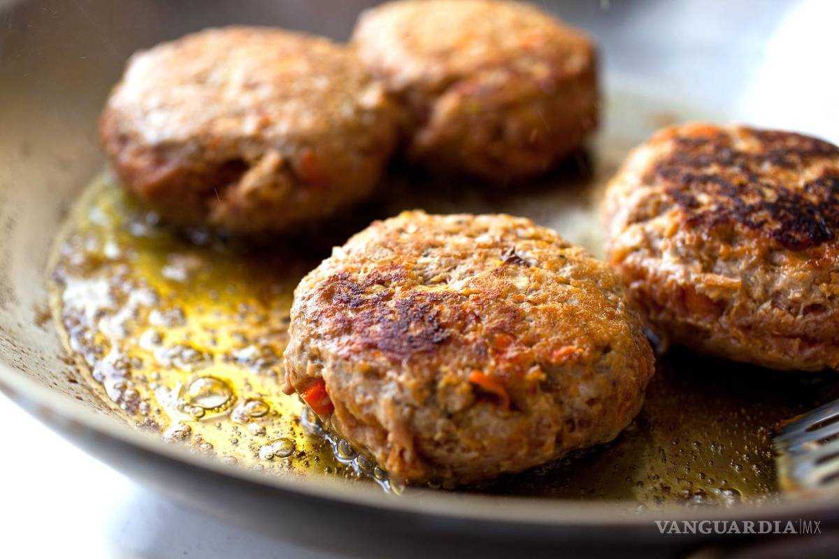 $!Hamburguesas de pavo y verduras.