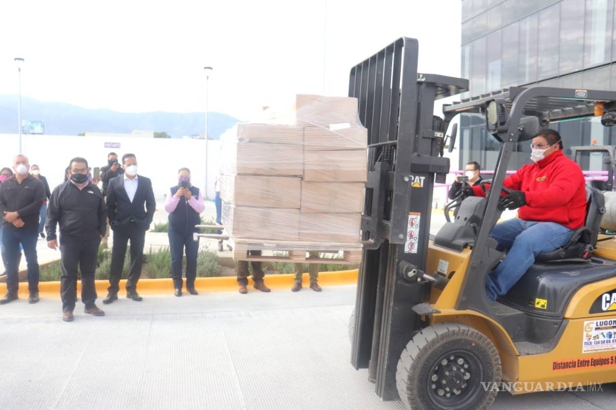 $!Llegan a Saltillo 2 millones 228 mil boletas electorales
