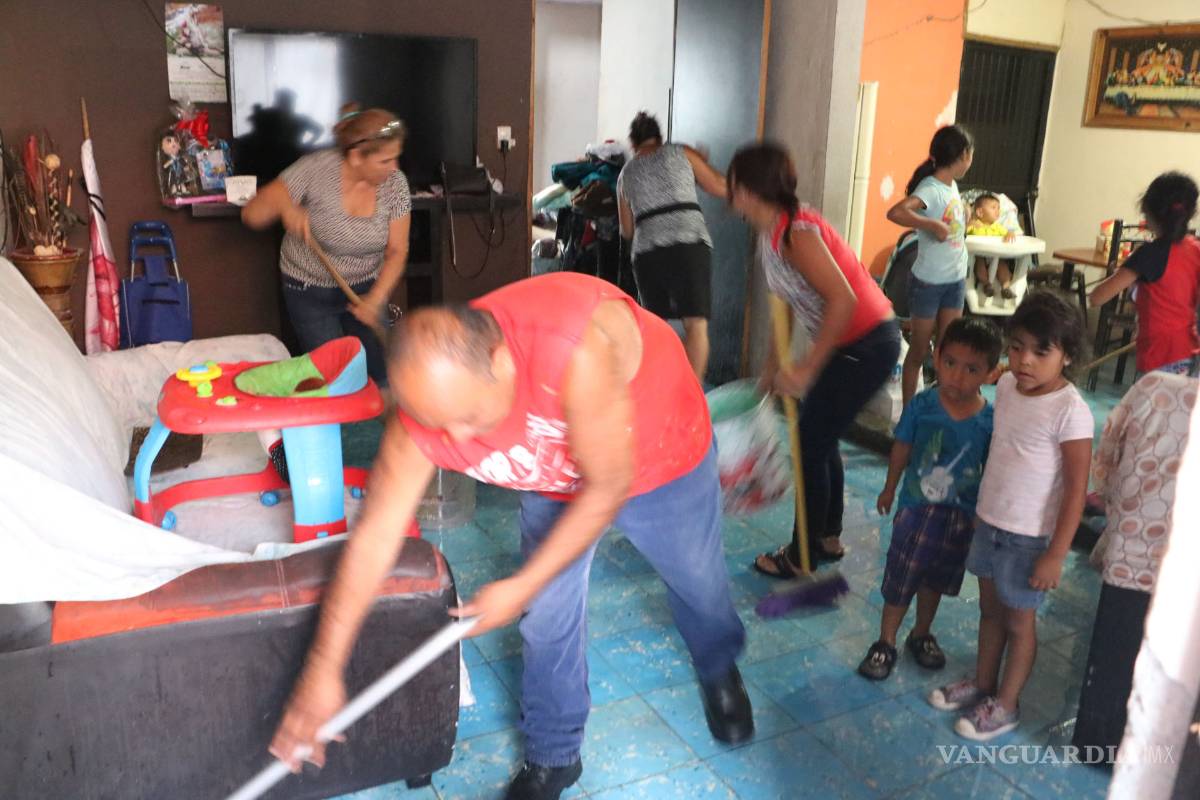 $!Sorprende tremenda tromba festejo de Saltillo